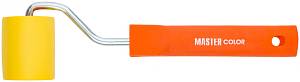 Ролик прижимной резиновый для прикатки обоев, ручка 6 мм, 50 мм MASTER COLOR