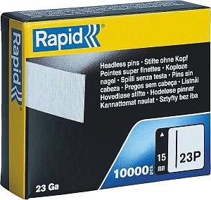 RAPID тип 23Р, 15 мм, 1000 шт, закаленные супертвердые гвозди (5001358)