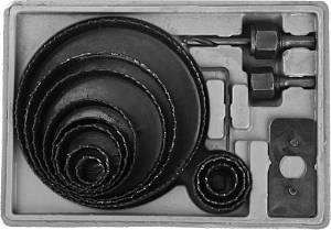 STAYER Maxcut, 12 шт, 19-127 мм, набор кольцевых коронок по дереву (29600-H15)