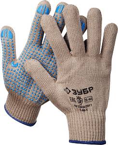 ЗУБР ЕНИСЕЙ, размер S-M, перчатки утепленные акриловые с ПВХ покрытием (точка). 11463-S
