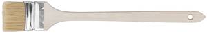 Кисть радиаторная, натуральная светлая щетина, деревянная ручка 2,5&quot; (63 мм) FIT