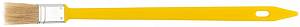 Кисть радиаторная, натуральная светлая щетина, желтая пластиковая ручка 1&quot; (25 мм) FIT