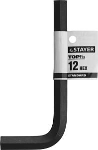 STAYER 12 мм, имбусовый ключ (27405-12)
