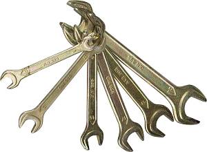 Набор рожковых гаечных ключей 6 шт, 8 - 24 мм, STAYER 27041-H6