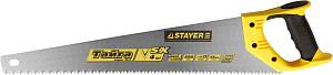 Ножовка STAYER "MASTER" "ТАЙГА", прямой крупный перетачиваемый зуб, двухкомпонентная рукоятка, 4 TPI, 500мм 15052-50_z01