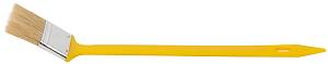 Кисть радиаторная, натуральная светлая щетина, желтая пластиковая ручка 2&quot; (50 мм) FIT
