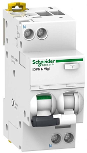 Дифф. автомат Schneider Electric Acti 9 iDPN Vigi A9D31616 (тип АС) 16А-30мА 230В 1P+N 6кА
