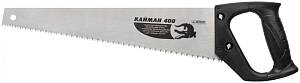 Ножовка по дереву "Дельта" "Кайман", трапециевидное полотно, шаг 4,5 мм, пластиковая ручка 400 мм Российское пр-во